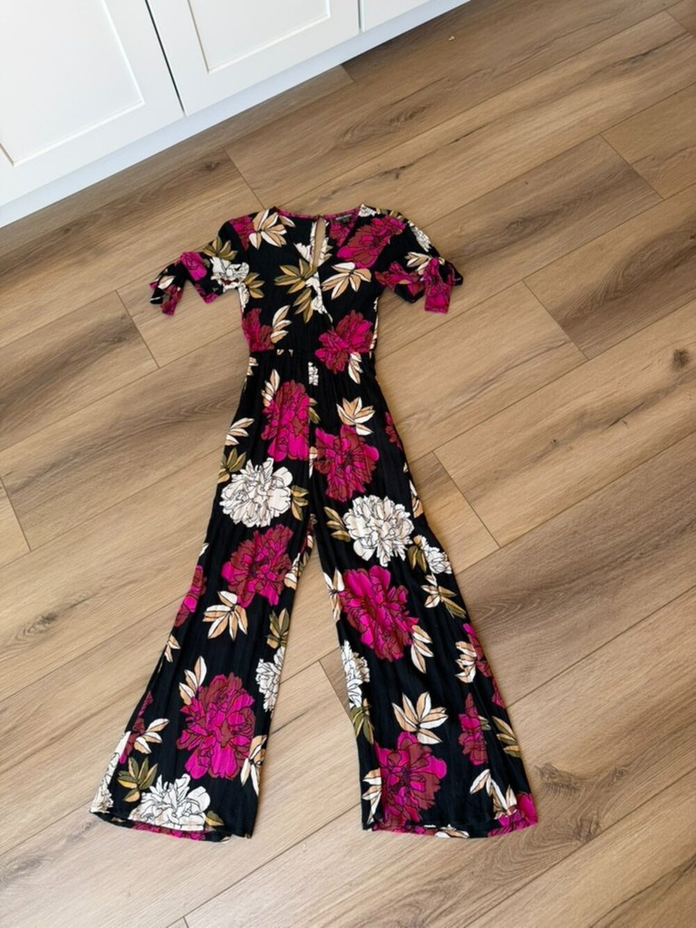 Billabong Night Conjuror Floral Jumpsuit XS